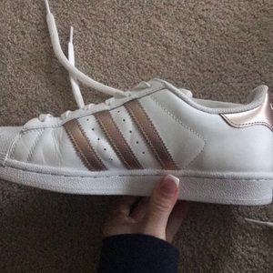 6.5 Rose Gold Adidas.